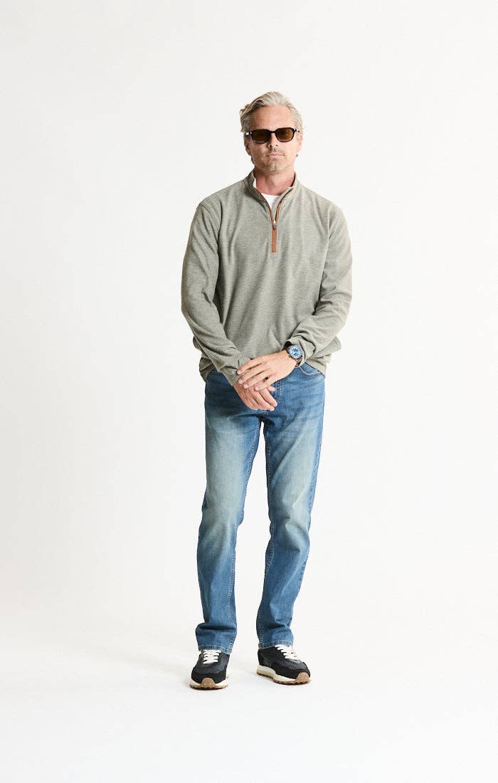 Ultra Soft Heather Pullover Quarter Zip