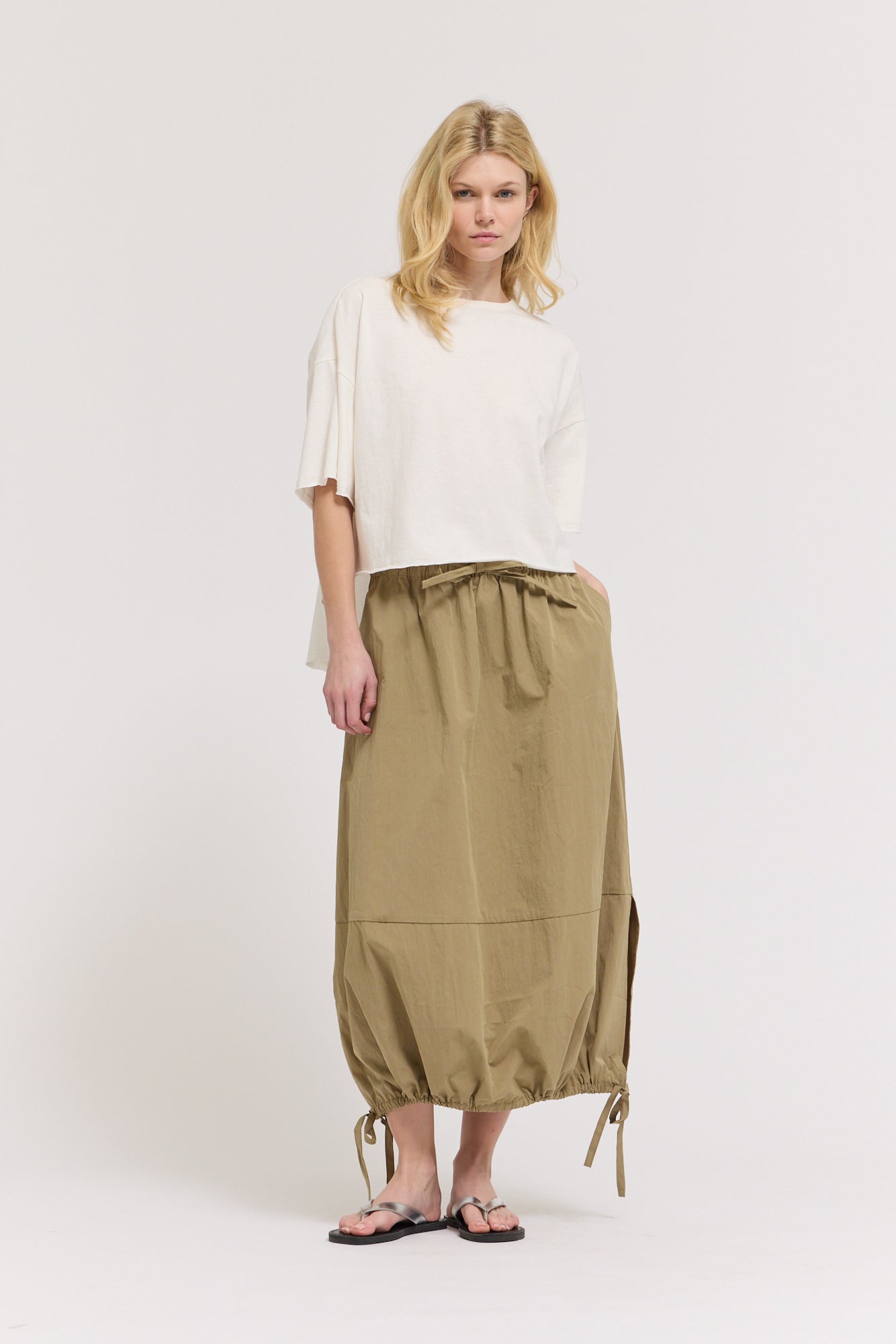 Gather Hem Skirt 50910