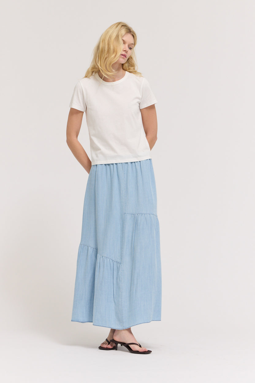Chambray Skirt