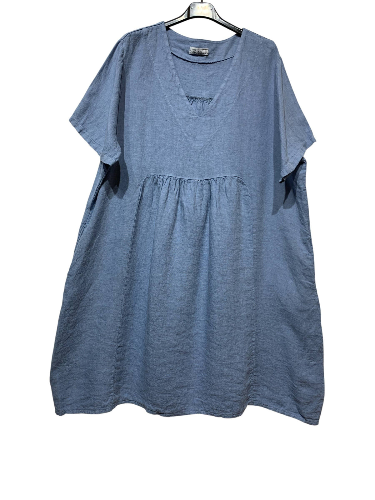 56462 THICK LINEN DRESS