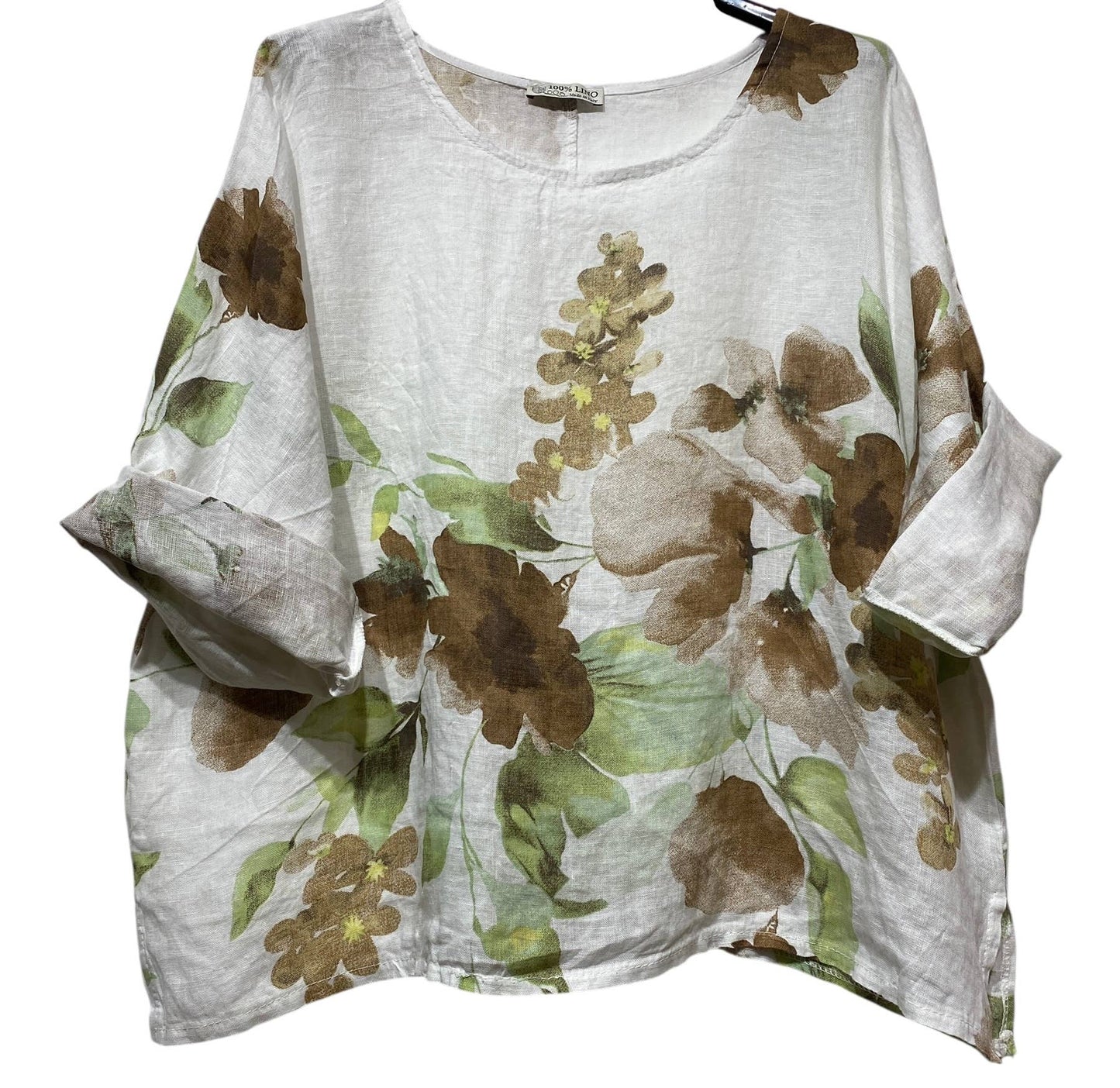 8828 LINEN BLOUSE