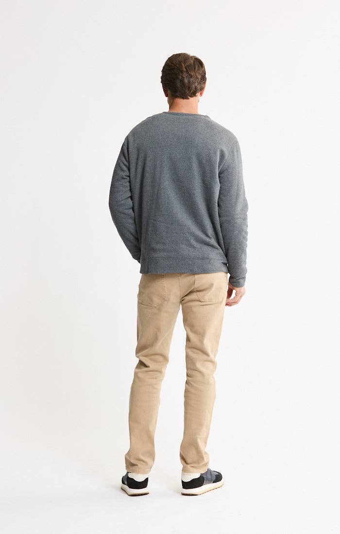 Kent Jacquard Sherpa Lined Crewneck