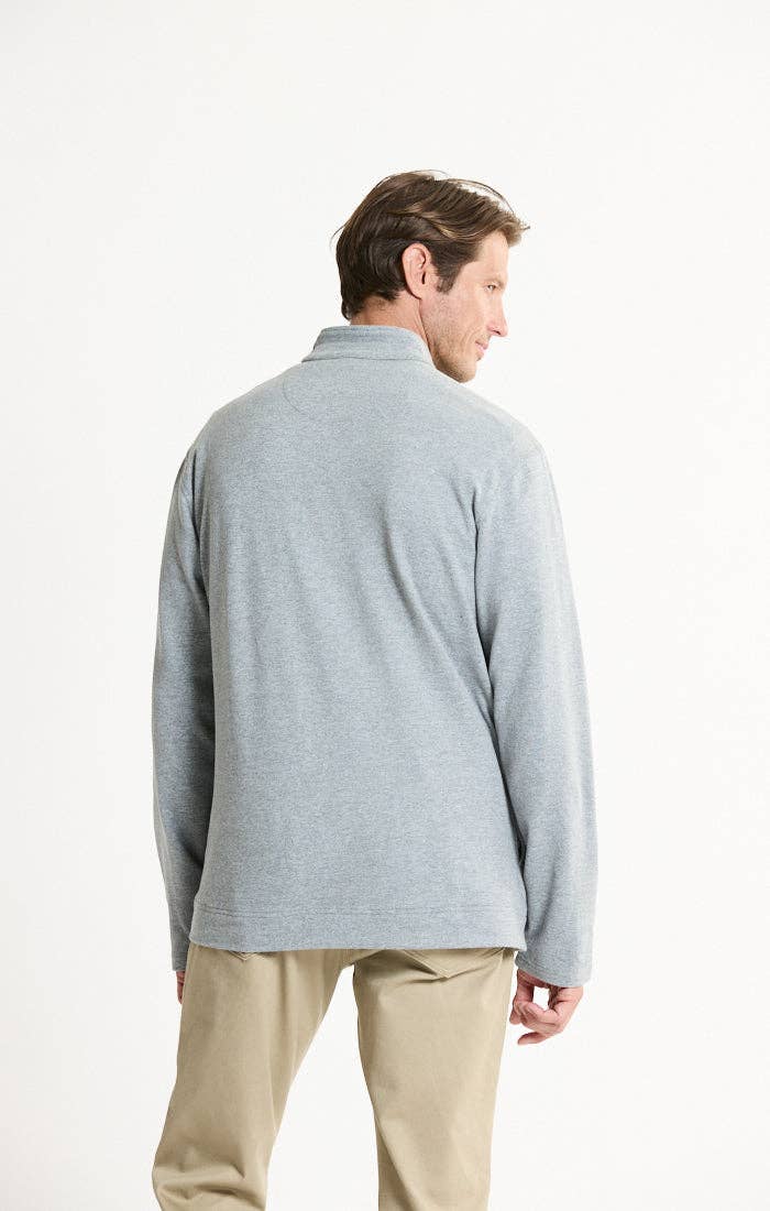 Ultra Soft Heather Pullover Quarter Zip