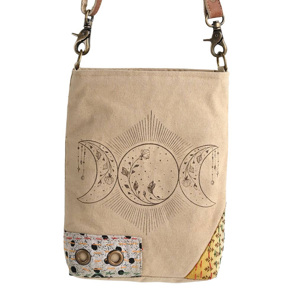 TRIPLE MOON CROSSBODY BAG