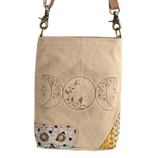 TRIPLE MOON CROSSBODY BAG