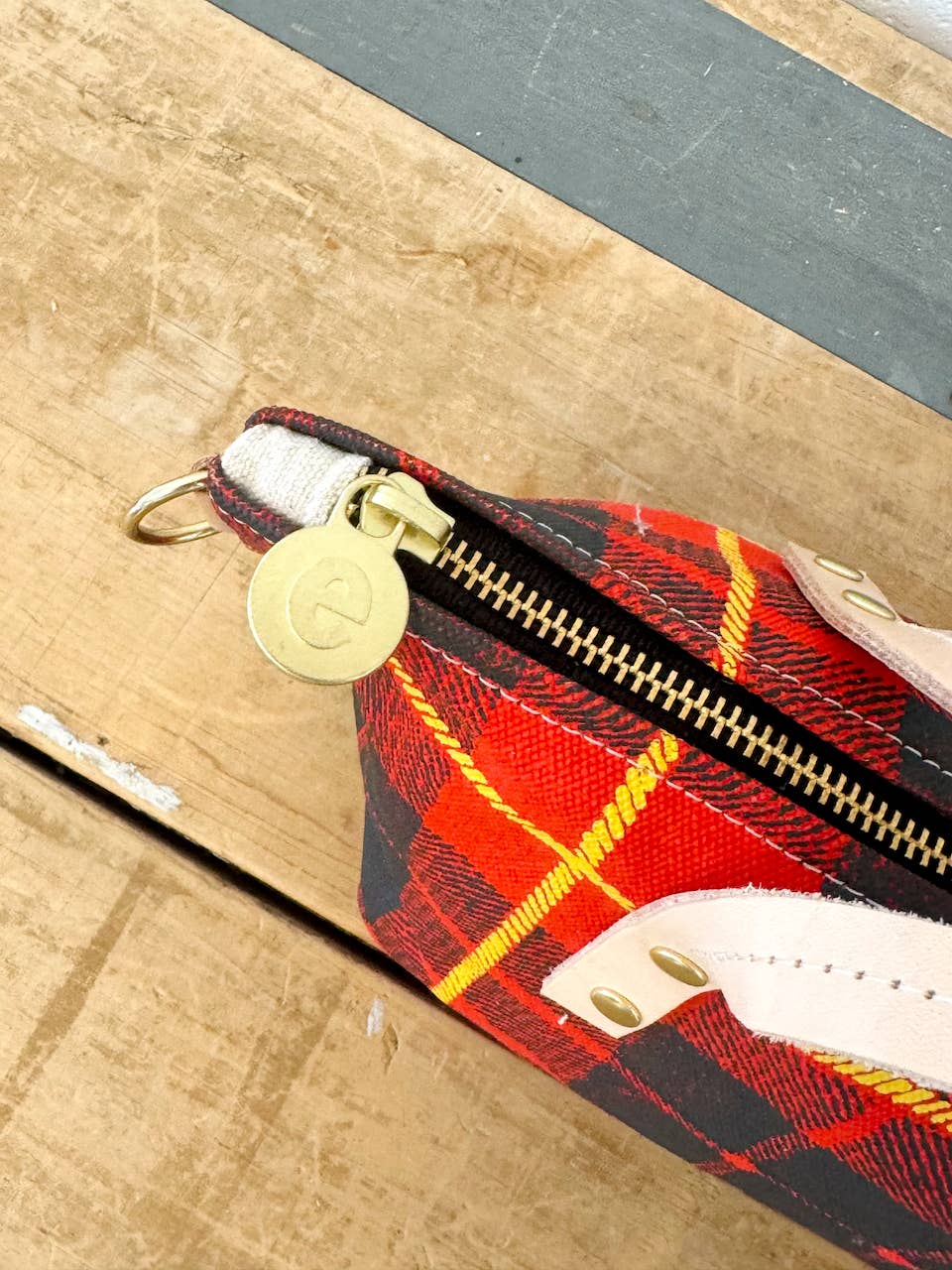 Tartan Plaid Large Satchel