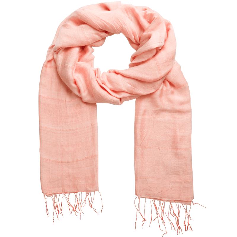 55% Silk 45% Linen Fair Trade Shawl for Spring, Summer, Fall