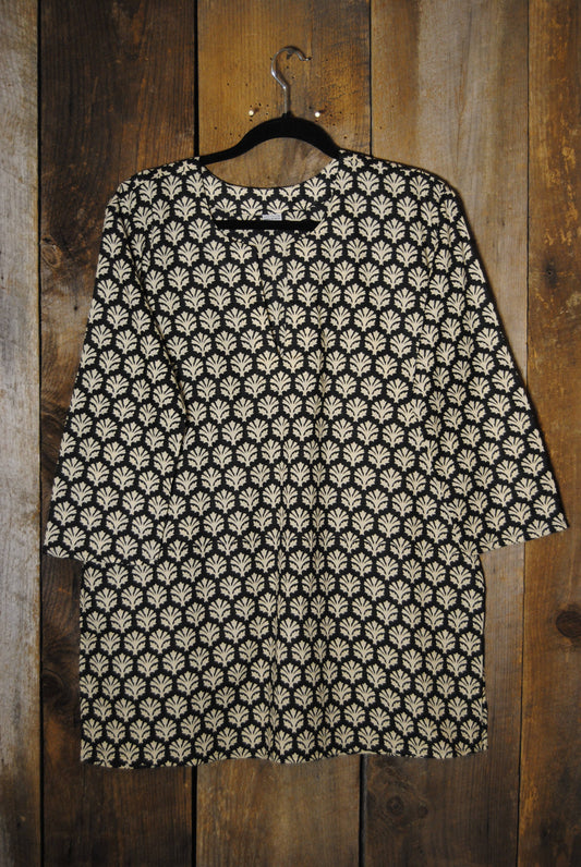 Ladies Cotton Kurti Tunic 03879 (XS, S, M, L, XL, XXL)