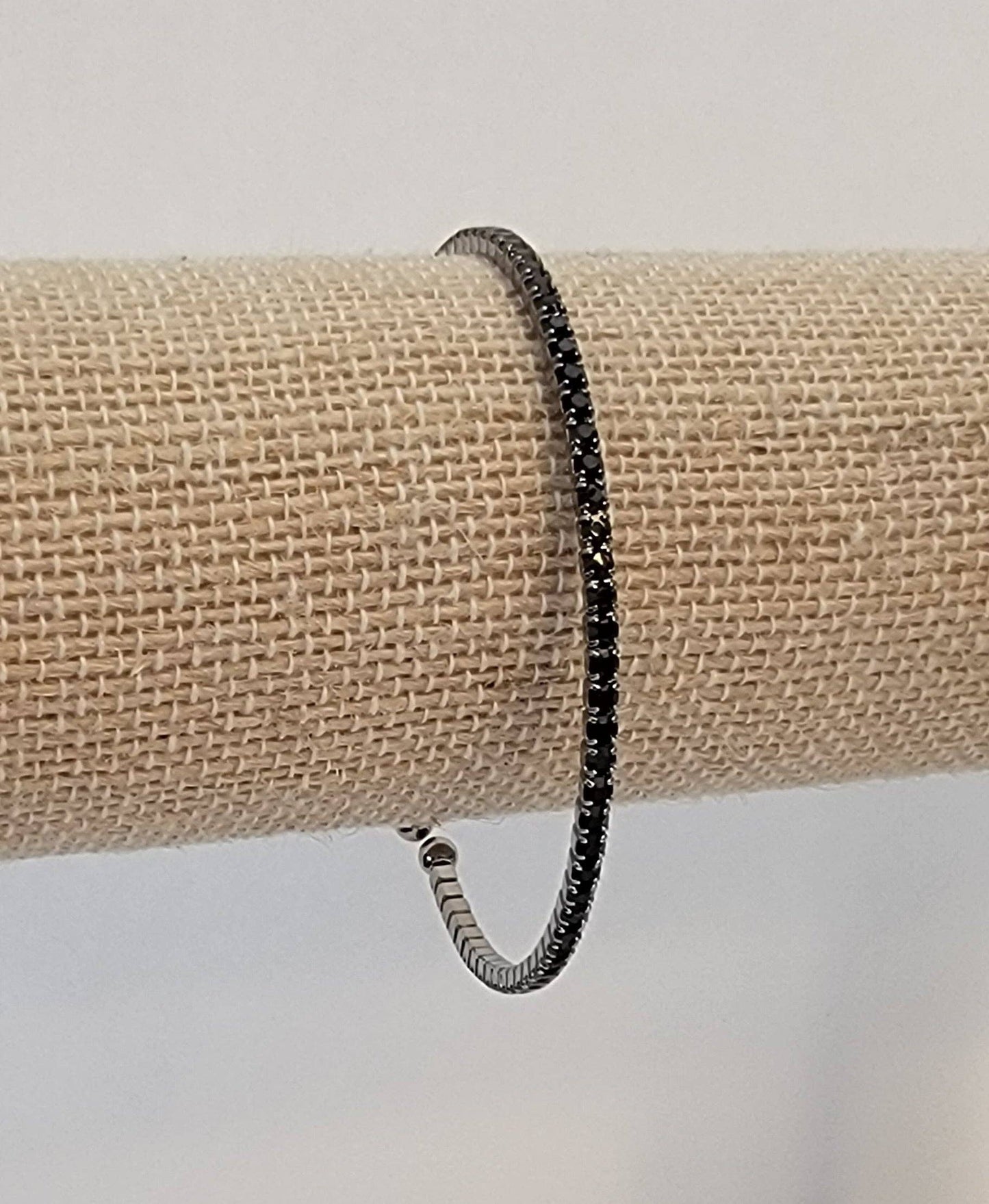 Dark Metal Stackable Bracelet