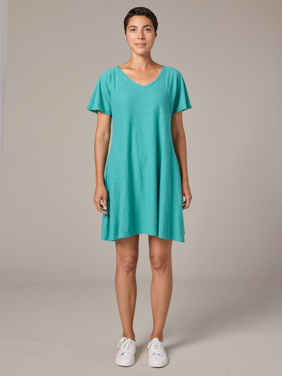 Cotton Linen Swing Dress
