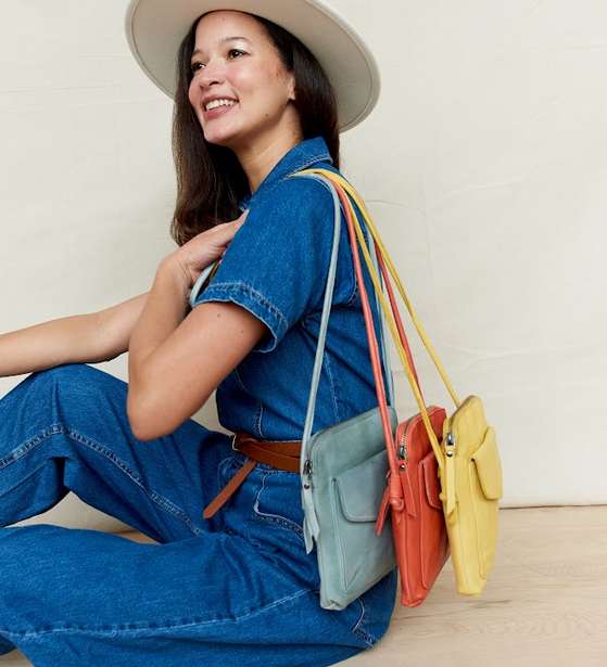 Ezra Handcrafted Leather Crossbody Bags