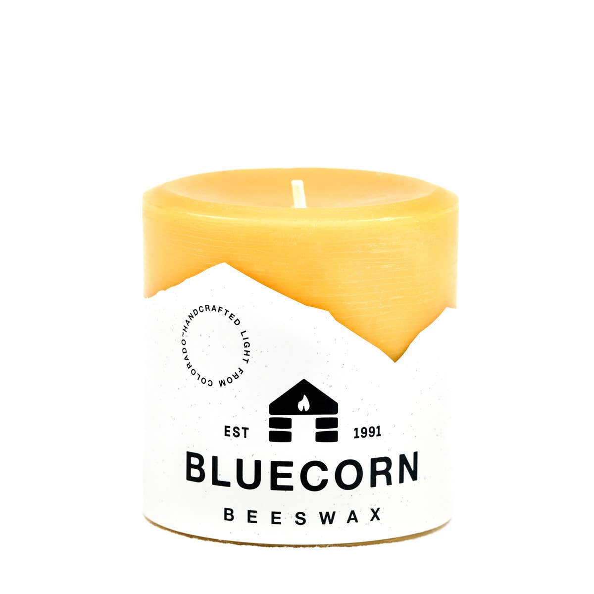 Pure Beeswax Pillar Candles – Handmade in USA