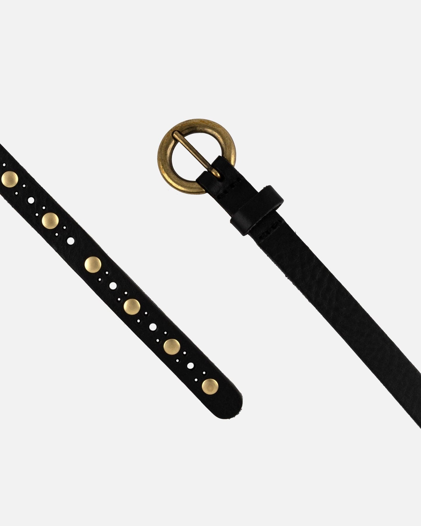 Chloe | Vintage Studded Skinny Belt