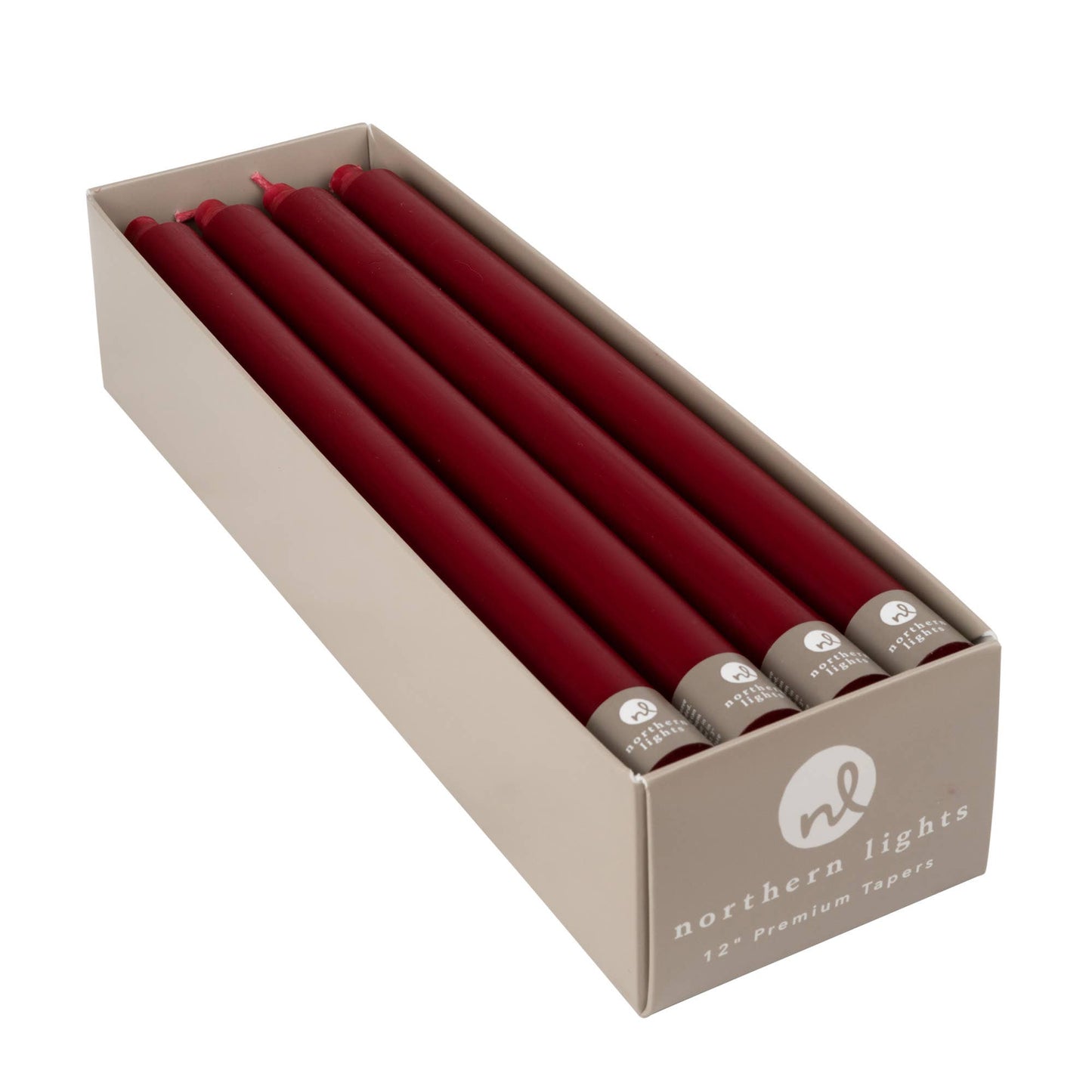 12" Taper Candles - 12pc Box