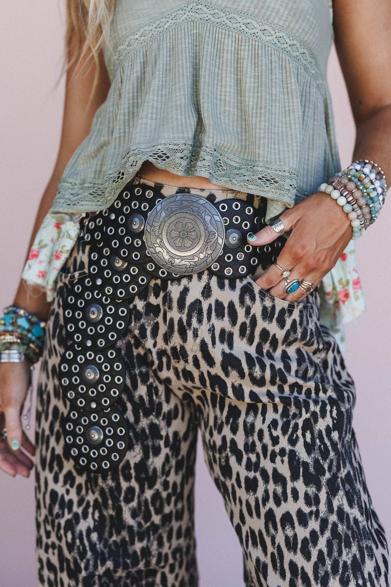 Bold Impressions Belt - Black