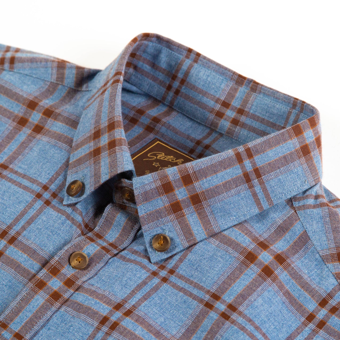 Plaid Western Woven Long Sleeve