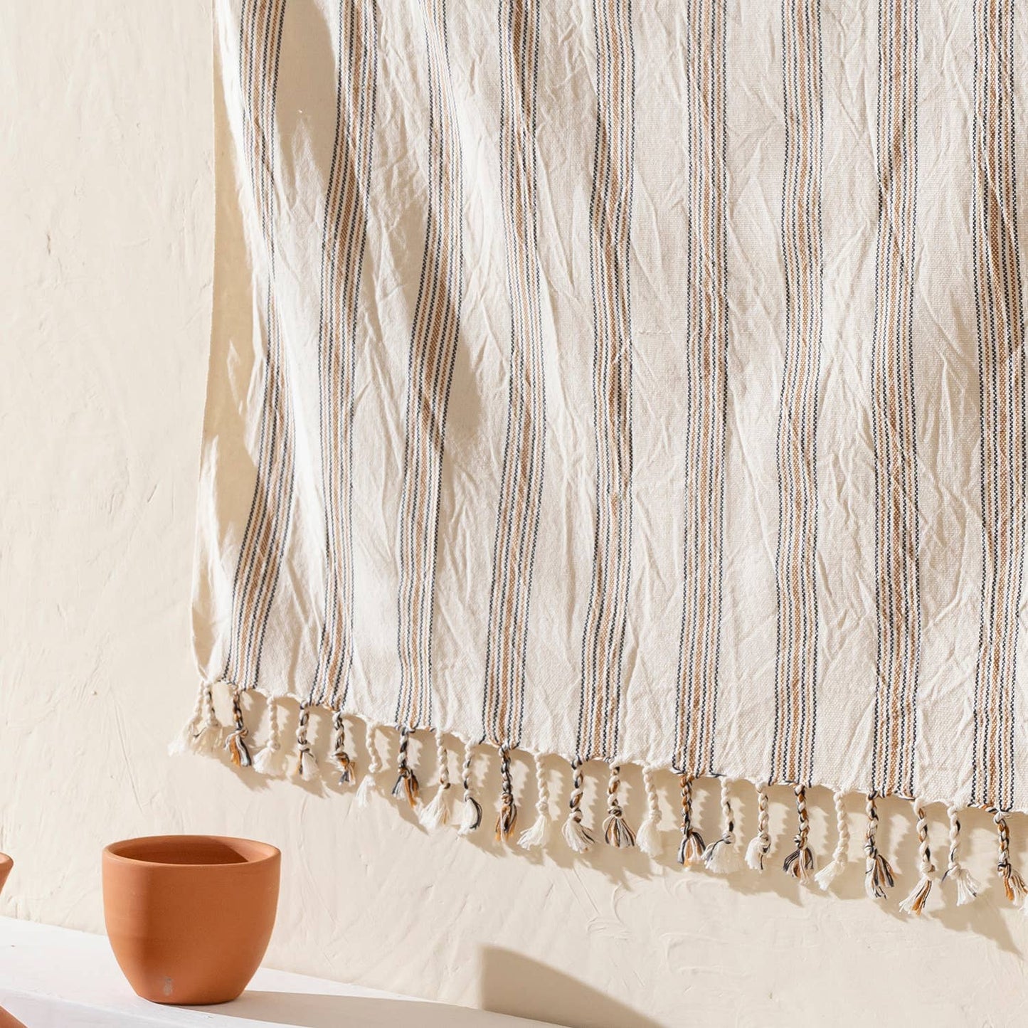 Bath Beach Towels Mid Weight Rustic Vintage Feel Pre-Washed