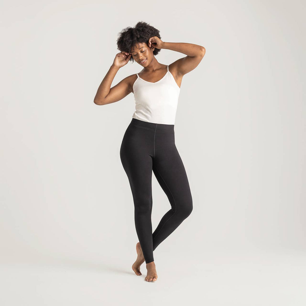 Organic Cotton Base Layer Ankle Leggings