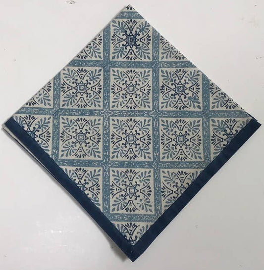 Napkins Porto Blue Tile
