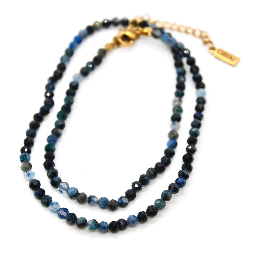 Short Kyanite Stone Necklace - N9-200KY