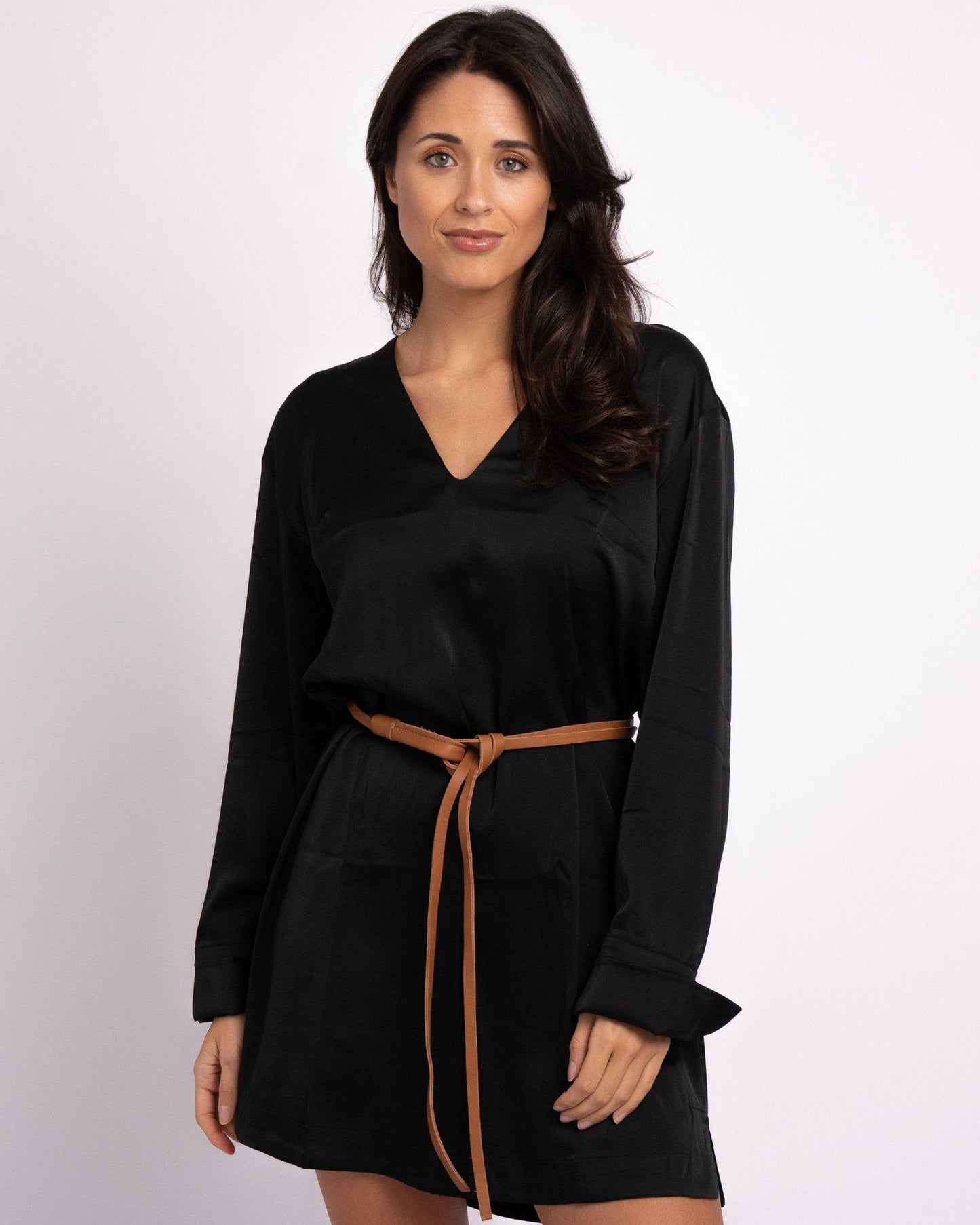 MADE TO ORDER Esli | Leather Knot Wrap Belt