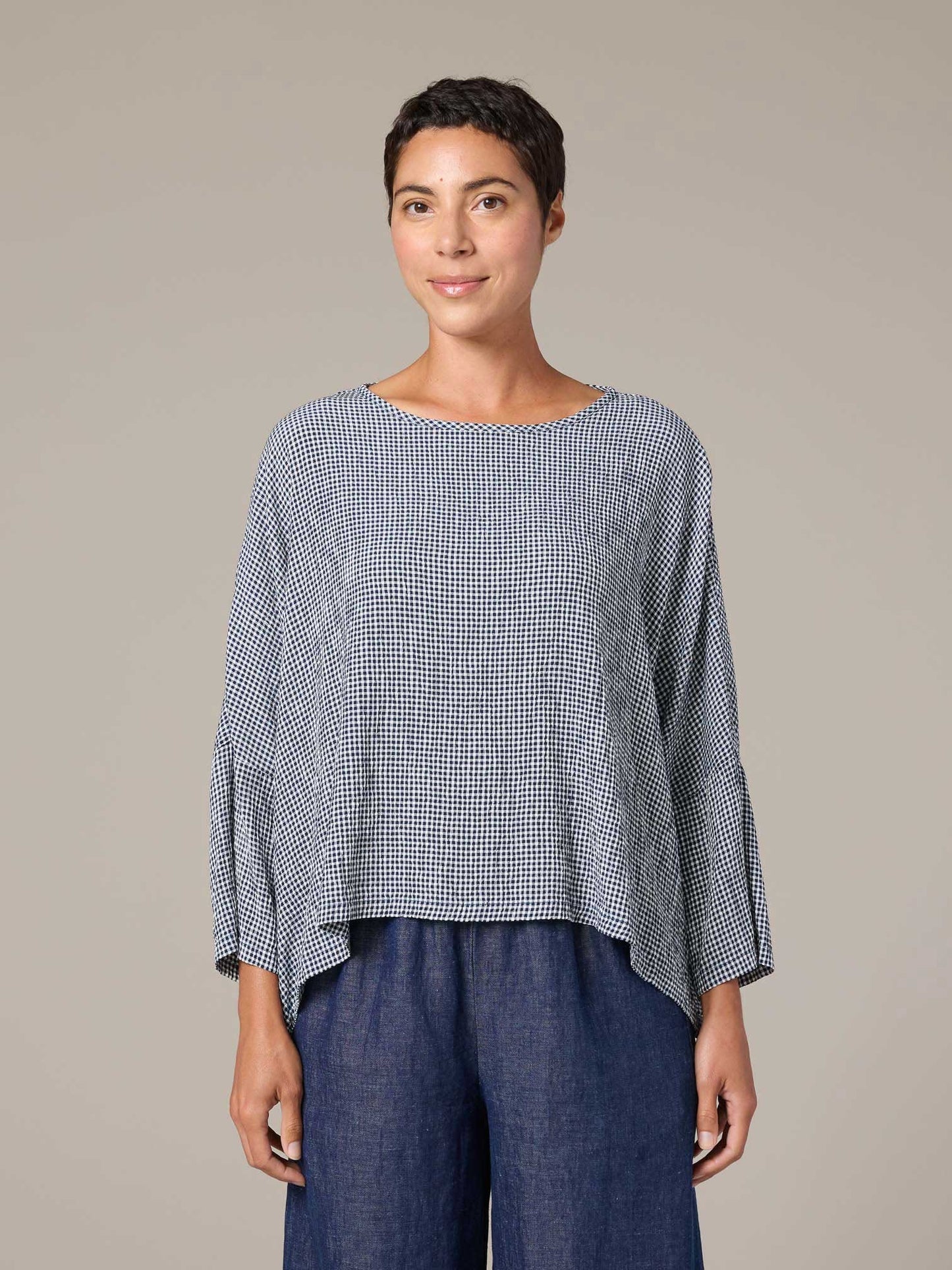 Crinkle Crop Top