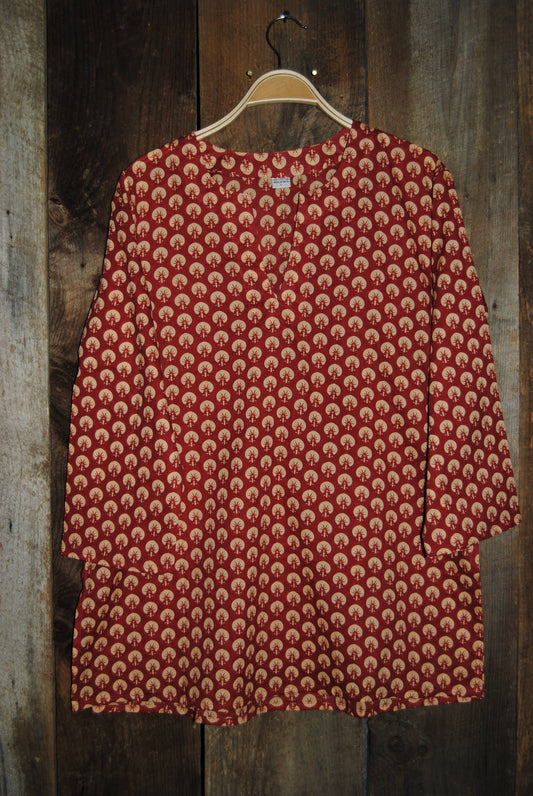 Ladies Cotton Kurti Tunic 01270 (XS, M, L, XL, XXL)