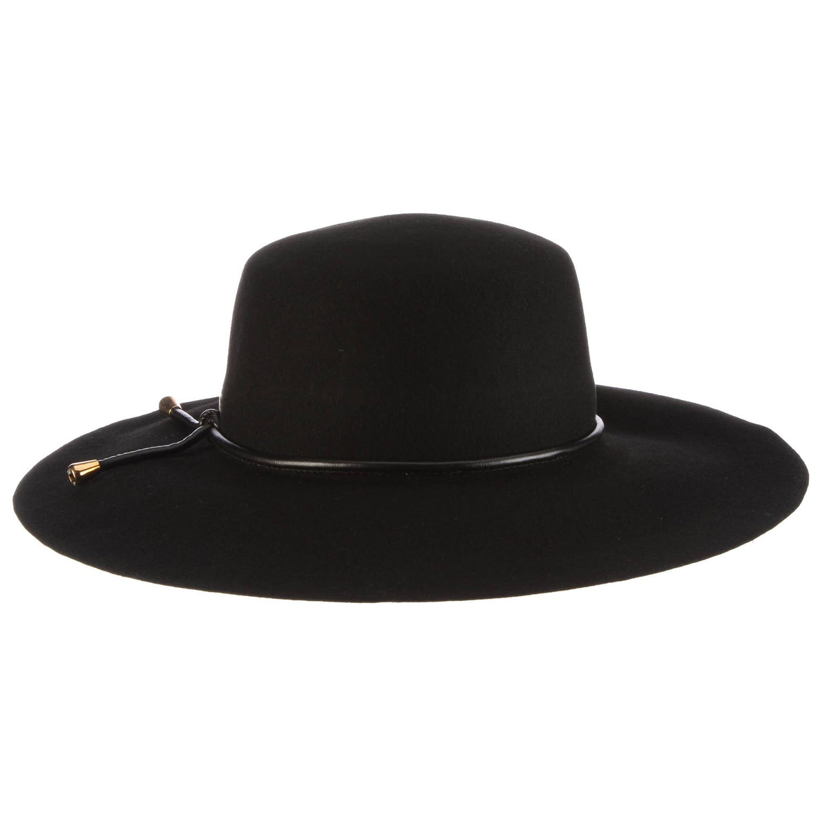 Womens Fall Wool Felt Crushable Wide Brim Hat- Adelle