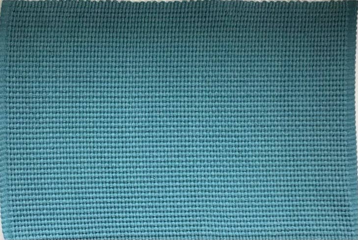 Tablemats Woven Homespun Solid Smoky Turq