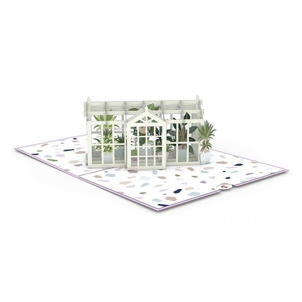 Greenhouse Garden Card, 5x7" Pop-Up Cards
