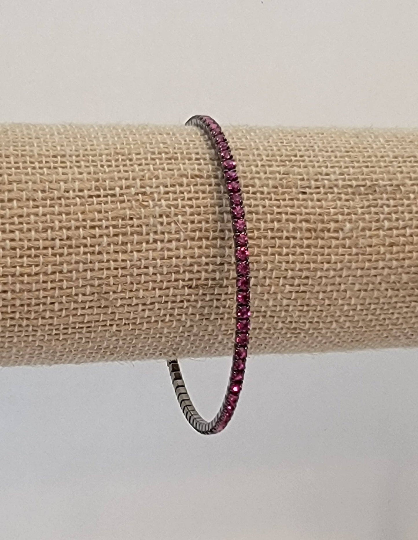 Dark Metal Stackable Bracelet