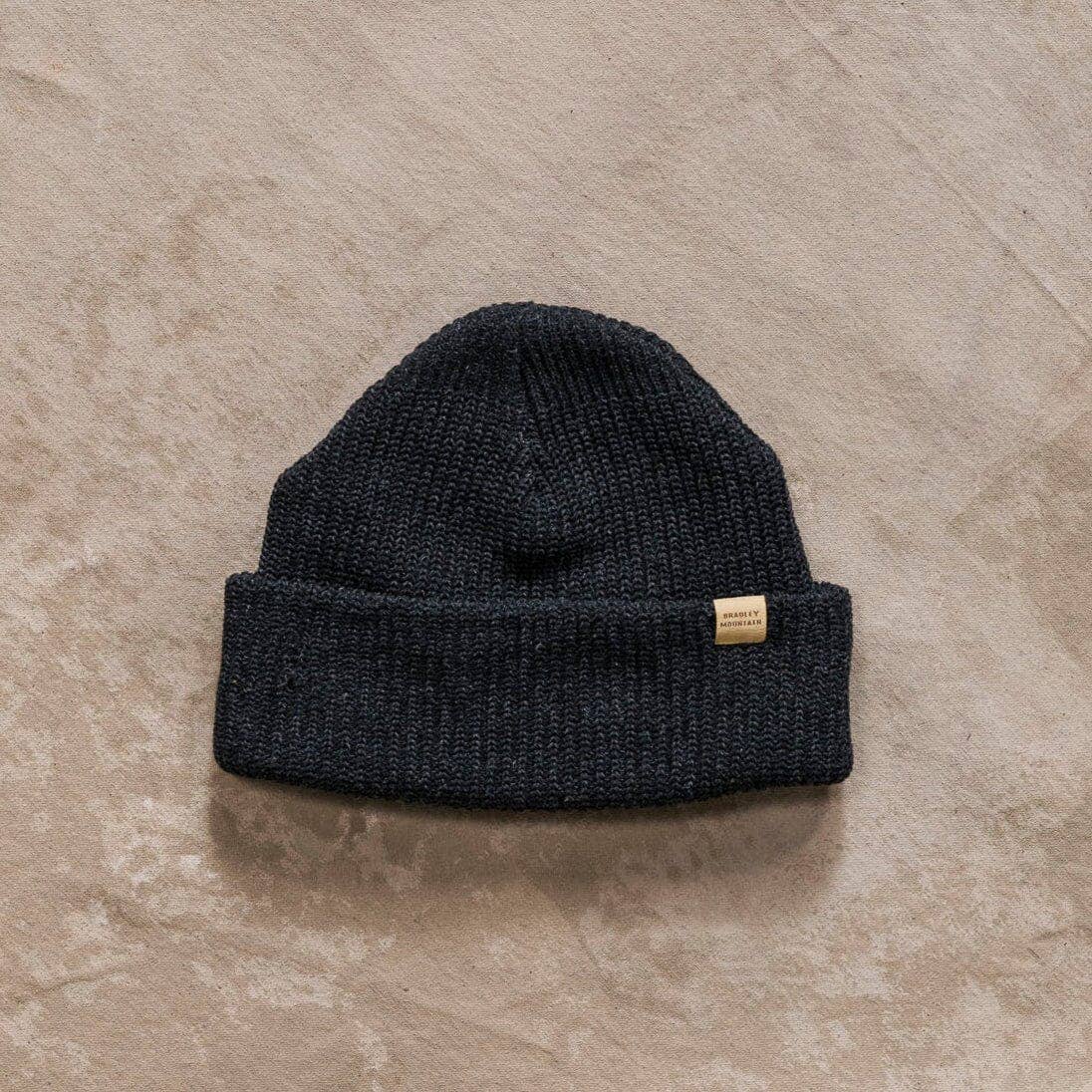 Wool Watch Cap - Obsidian