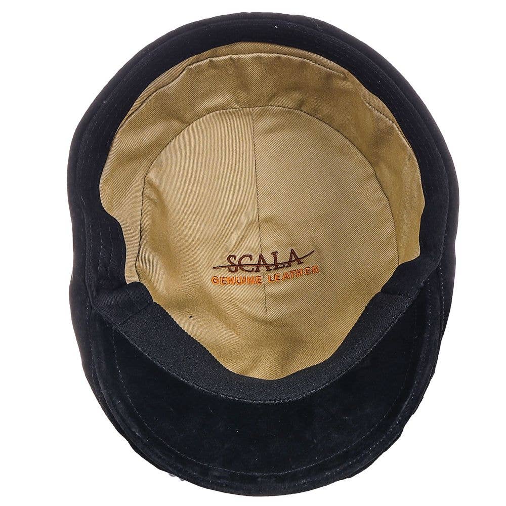 Mens Leather Ivy Hat- Leven