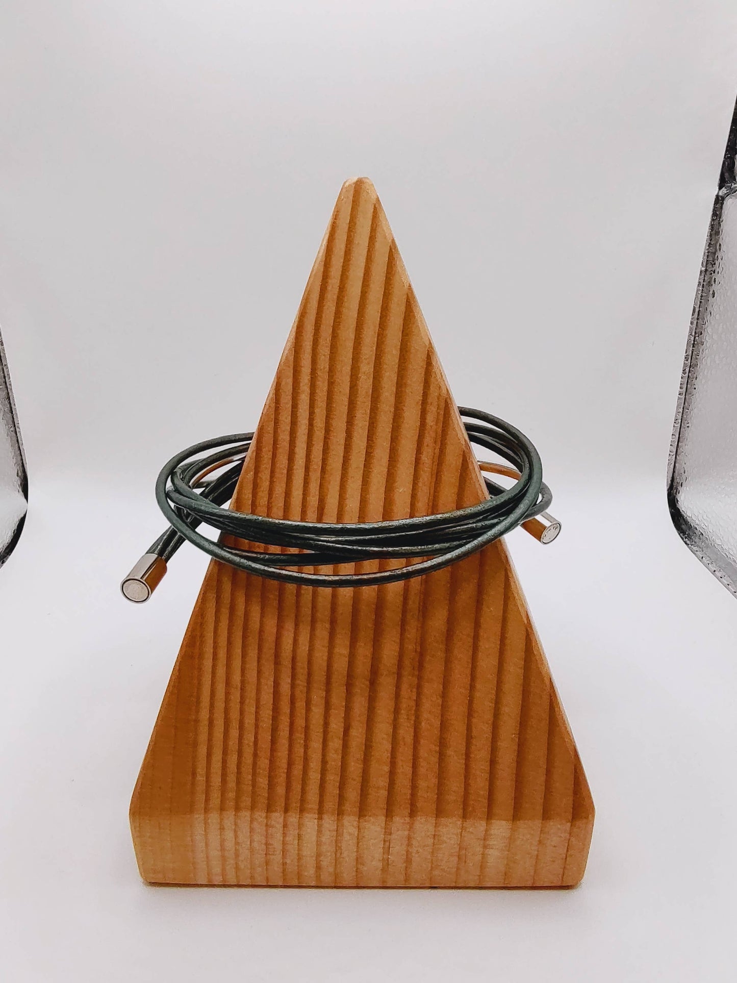 Metallic Sea Green Original Leather Wrap