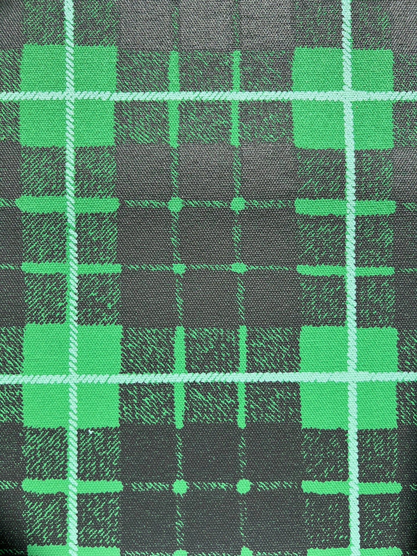 Tartan Plaid Large Satchel