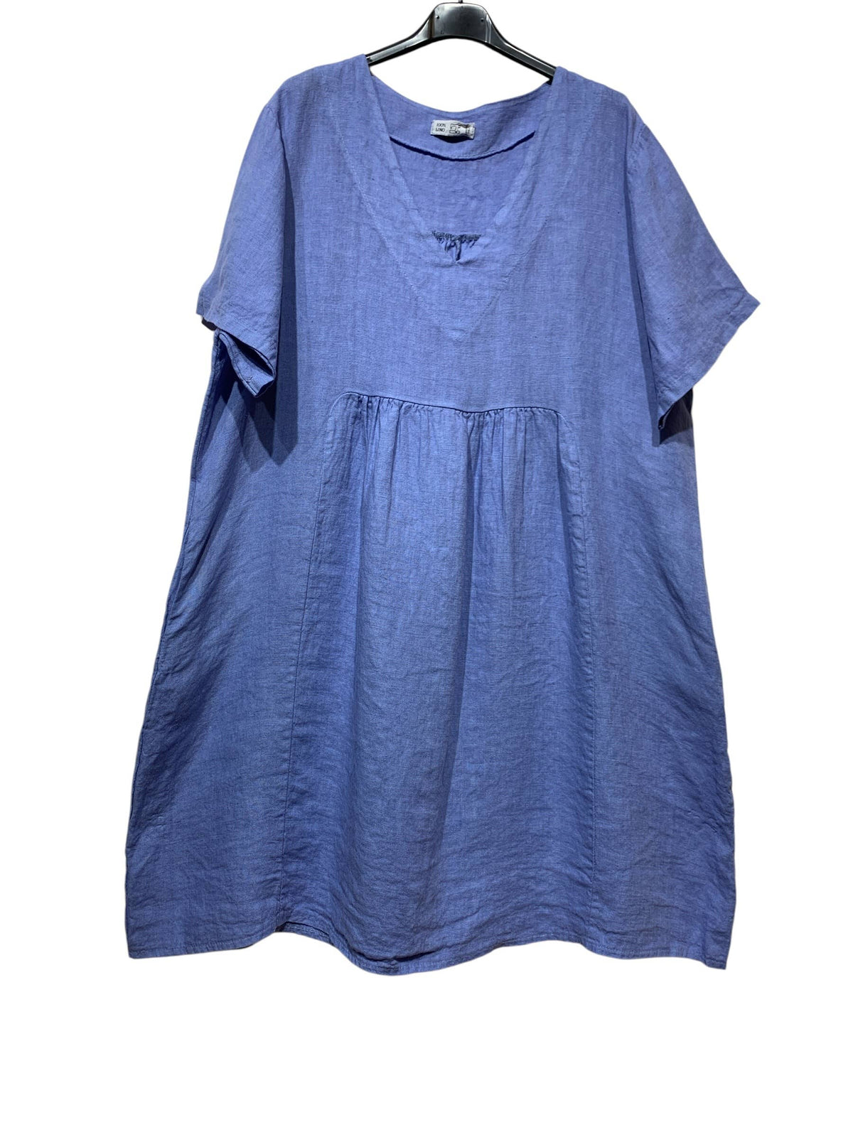 56462 THICK LINEN DRESS