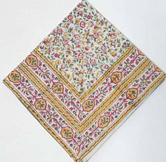 Napkins Cornwall Yellow/Pink