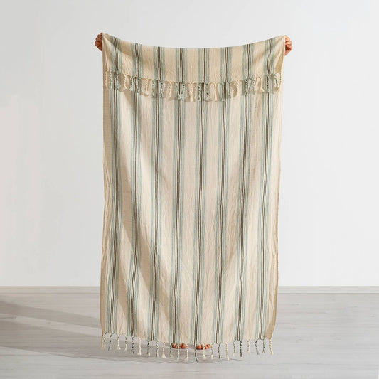Bath Beach Towels Mid Weight Rustic Vintage Feel Pre-Washed