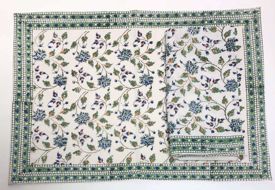 Tablemats Country Garden Green