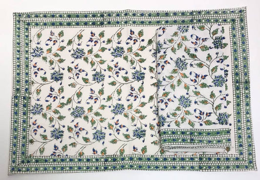 Tablemats Country Garden Green