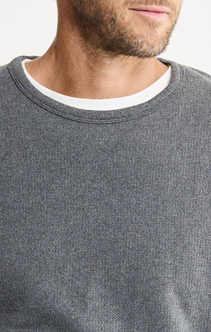 Kent Jacquard Sherpa Lined Crewneck