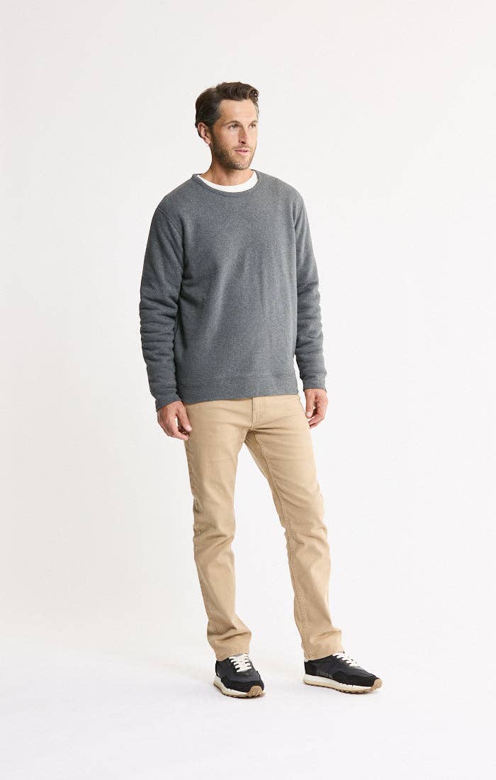 Kent Jacquard Sherpa Lined Crewneck