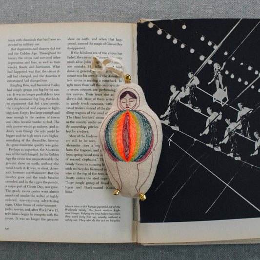 Rainbow Baby - Lavender & Cotton Ornament, Token
