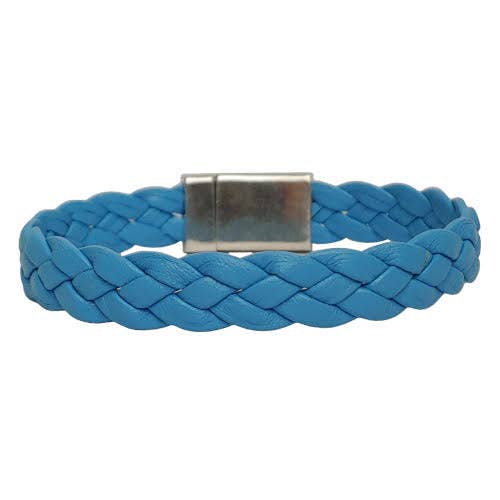 Men's Braided Leather Bracelet, Women's Bracelet, Apollo,