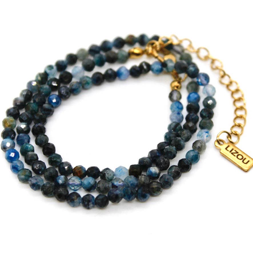 Short Kyanite Stone Necklace - N9-200KY