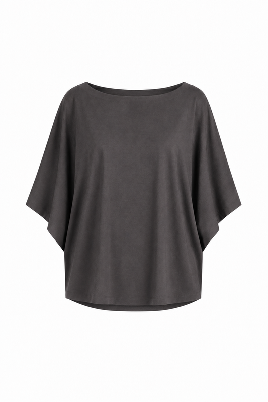 Pima Cotton Luxury Bateau Tee - Lava