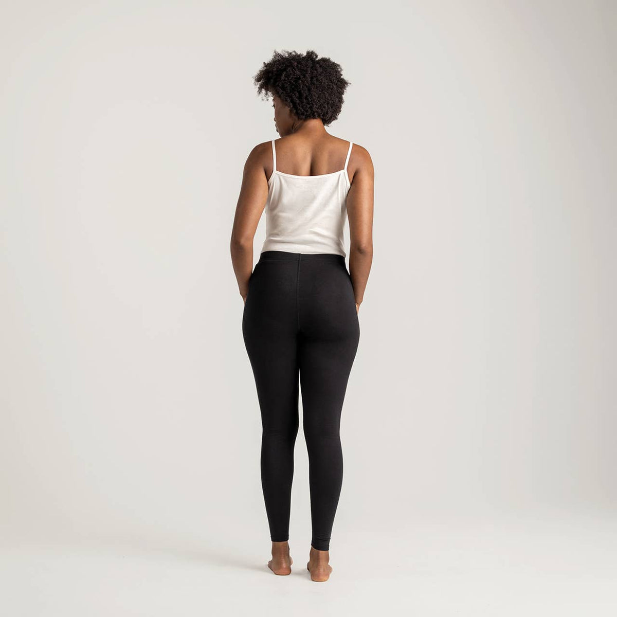 Organic Cotton Base Layer Ankle Leggings