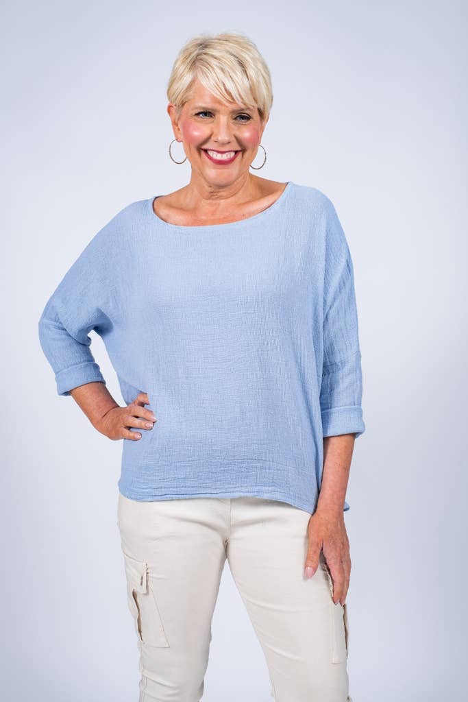 Noa Long Sleeve Raglan Top (BLS116)