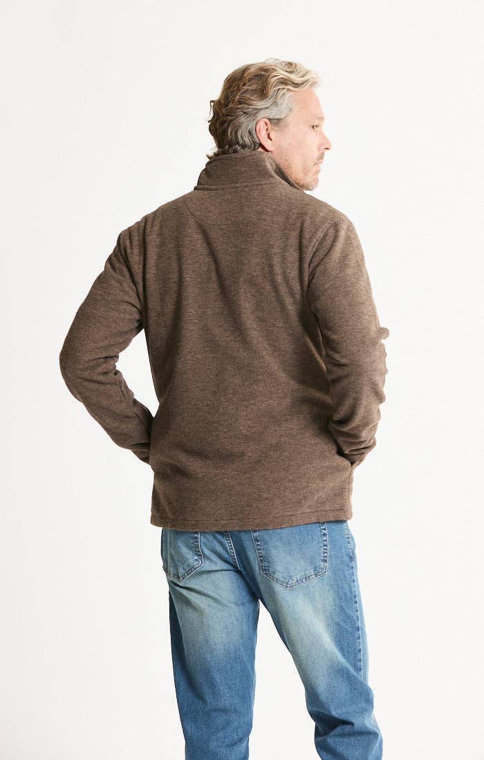 Heathered Knit Full-Zip