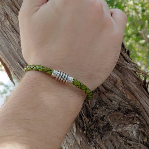 Men's Braided Leather Bracelet, Women's Bracelet, Vintage